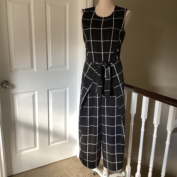 Inwear Pants - Inwear black white jumpsuit